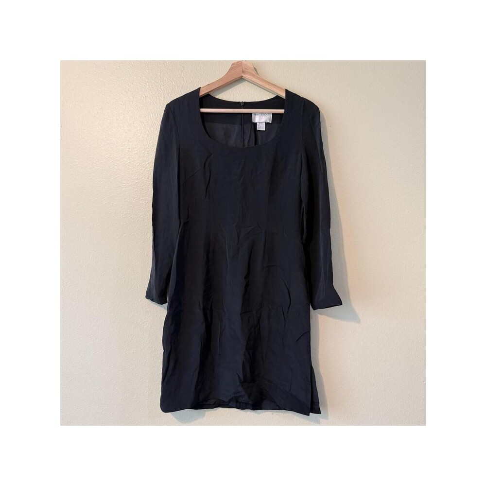 Hugo Buscati Women's Black Silk Dress S